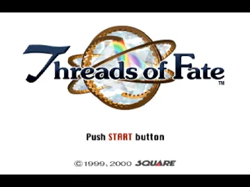 Threads of Fate (US) screen shot title